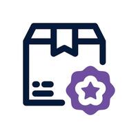 best seller dual tone icon. Sleek and modern icon for websites and mobile apps. vector