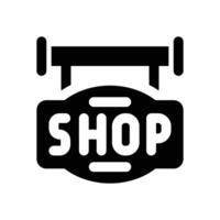 sign glyph icon. Strong and solid icon for websites, mobile interfaces, presentations, and visual branding. High quality and easy to edit. vector