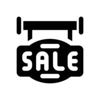sale glyph icon. Strong and solid icon for websites, mobile interfaces, presentations, and visual branding. High quality and easy to edit. vector