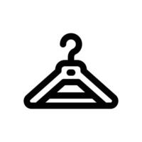hanger line icon. Clean and minimalist icon for websites and mobile apps. vector