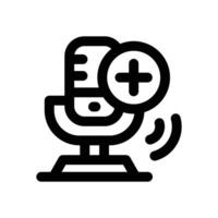 follow line icon. Clean and minimalist icon for websites and mobile apps. vector