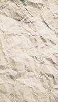 Vintage sepia toned crumpled paper texture background. Stop motion animation of old paper with creases and damage. Abstract grunge paper texture. Full HD and looping vertical animation. video