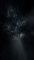 Flying through powerful dark exploding smoke explosions or storm clouds. Full HD and looping atmospheric vertical background. video