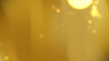 Elegant golden light particles cascading in slow motion over a dark backdrop, ideal for award ceremony intros. video