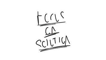 Focus on Solution on White Background video