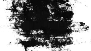 Preto rude textura em branco fundo video