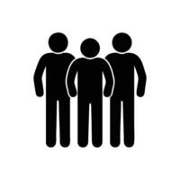 Teamwork Collaboration Group Unity People Icon Symbol vector