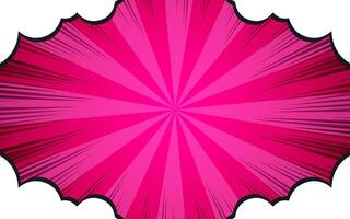 Bright pop art comic background with halftone and cute clouds vector