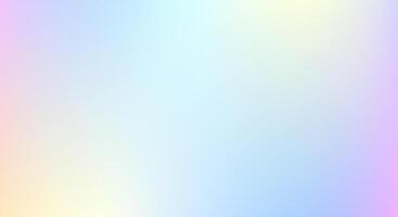 beautiful glowing pastel holographic colorful gradient background vector