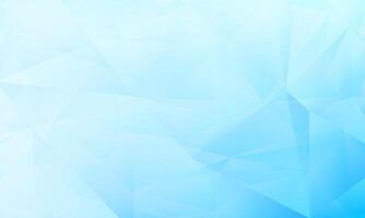 glowing aquatic polygon pattern background vector