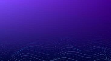 wavy dotted line pattern digital abstract background vector