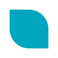 Brutalist abstract shape. Bold icon in a modern style. This minimal element features a contemporary curve and circle, ideal for graphic projects, branding, or digital art. vector