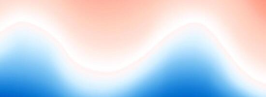 Calm beach gradient background. Blur ocean coast concept. Smooth wavy pink sand seaside backdrop. Pastel light blue waves wallpaper. Soft summer sea shore gradient banner. Top view vector