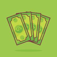 illustration of dollar currency vector