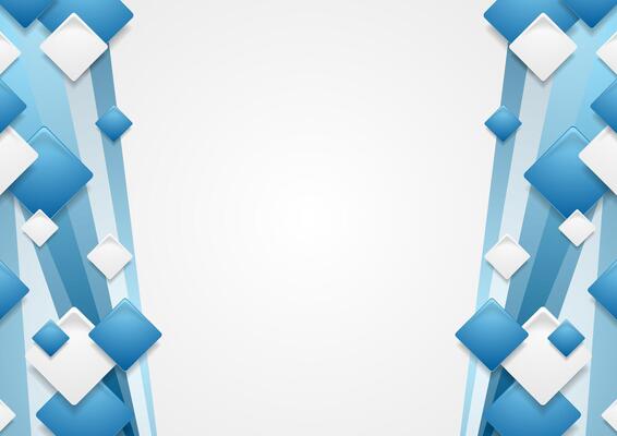 Abstract blue tech corporate background