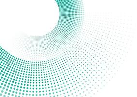 Bright green cyan minimal dotted lines abstract background vector
