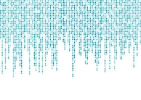 Bright blue minimal dotted mosaic abstract sparkling background vector