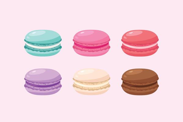Macarons pastry sweet food dessert