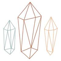 Abstract Boho Elements for Digital Wall Art and Sublimation vector