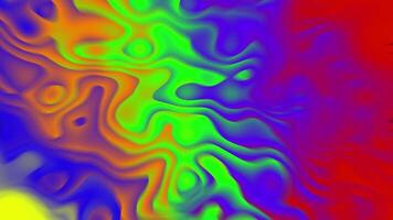 a colorful abstract of a wave pattern video