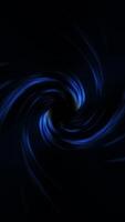 Vertical seamless 4K 60fps loop featuring abstract warp speed animation in vibrant blue. Excellent futuristic background for social media, sci-fi intros, tech promos, apps, and dynamic visuals. video