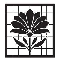 Floral Mandala Design Style Showing Harmony in Layered Floral Patterns vector