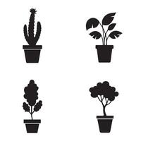 Elegant Botanical Art Indoor Plant Design Featuring Sophisticated and Stylish Concepts vector