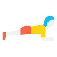Plank icon, for web, app, infographic, etc vector