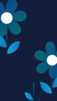 A stop motion animation of a flower blooming and spinning, capturing the beauty and movement in a delicate and dynamic design, perfect for creative and nature-inspired themes video