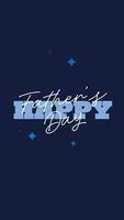 A charming stop motion animation featuring Happy Father's Day lettering with a pop-up heart, creating a joyful and heartfelt message for Father's Day celebrations and expressing love video