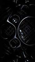 Cinematic Background, Unique Template, Black Shapes, Reflection, Luxury Design, Exclusive, Rotation video