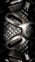 Unique Design, Elegant Template, Chrome Shapes, Reflection, Cinematic Background, Exclusive, Shapes, Rotation video