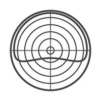 Arrow symbol shows one direction movement only vector