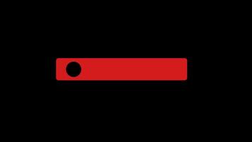 subscribe button animation with alpha channel. 2d animation push button red subscribe animation with transparent background video