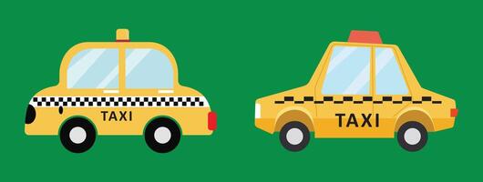 Taxi design with isolated background style vector