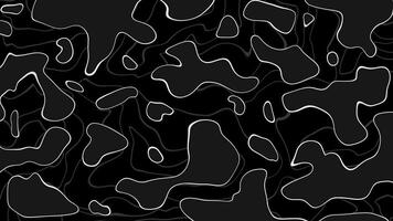 Minimalistic abstract liquid shapes flowing background video