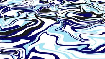 Abstract smooth liquid paint flowing creative animated background video