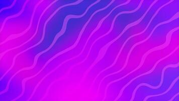 Flowing purple gradient wavy smooth stylish seamless loop background video