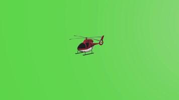 helicopter floating view video