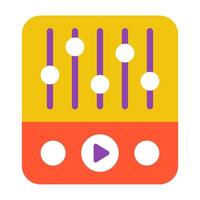 Daw Interface icon, for web, app, infographic, etc vector