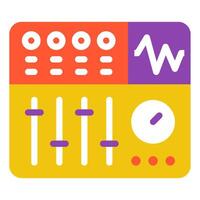 Synthesizer icon, for web, app, infographic, etc vector
