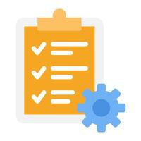 Assessment Tool icon, for web, app, infographic, etc vector