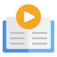 Online Course icon, for web, app, infographic, etc vector