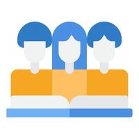 Study Group icon, for web, app, infographic, etc vector