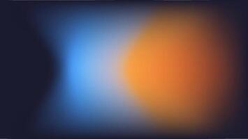 Vibrant Abstract Blend of Blue and Orange with Dark Background vector