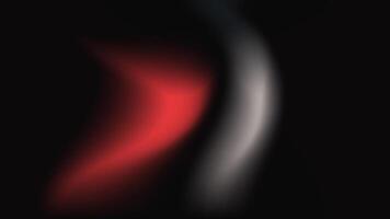Dynamic Abstract Shapes in Red and Silver on Dark Background vector