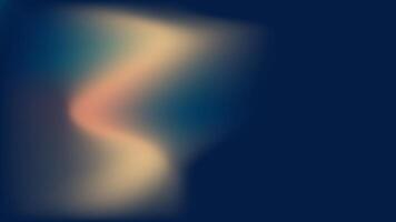 Colorful Abstract Wave on Dark Background vector