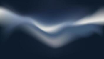 Abstract wave design creates soothing visual experience in tranquil blue tones vector