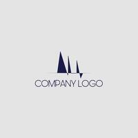 Build company concept abstract symbol vector