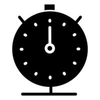 Alarm clock icon. Simple illustration of alarm clock icon for web vector